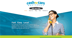 Desktop Screenshot of cash-for-cars.net